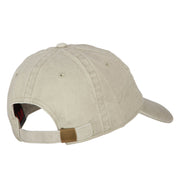 Kayak Hair Don't Care Embroidered Washed Cotton Twill Cap