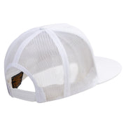 You're Berry Special Embroidered 5 Panel Mesh Trucker Snapback Cap - White OSFM