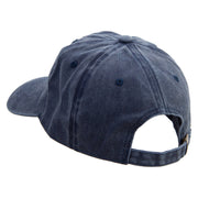 You Nailed It Embroidered Cotton Twill Premium Pigment Dyed Cap - Navy OSFM