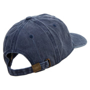 You Nailed It Embroidered Cotton Twill Premium Pigment Dyed Cap - Navy OSFM