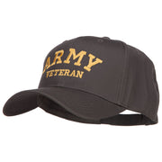 Army Veteran Letters Embroidered Cotton Cap