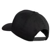 U.S. Navy Veteran Blue Patched Solid Cotton Twill Pro Style Cap - Black OSFM