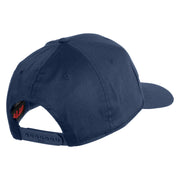 U.S. Navy Veteran Blue Patched Solid Cotton Twill Pro Style Cap - Navy OSFM