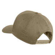 U.S. Navy Veteran Blue Patched Solid Cotton Twill Pro Style Cap - Khaki OSFM