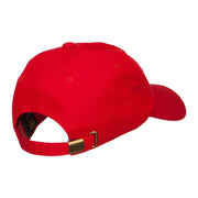 Rasta Heart Embroidered Unstructured Cap