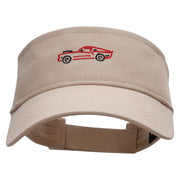 American Muscle Car Embroidered Cotton Twill Sun Visor