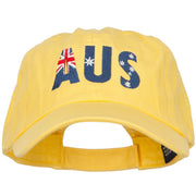 Australia Embroidered Low Profile Cap