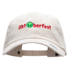 Oktoberfest Hops Embroidered Washed Cap