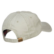 Arizona State Flag Embroidered Washed Cap