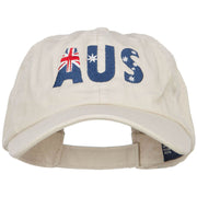 Australia Embroidered Low Profile Cap