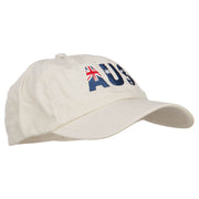 Australia Embroidered Low Profile Cap