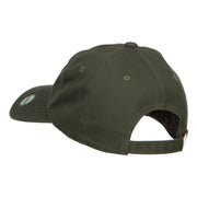 Rasta Heart Embroidered Unstructured Cap