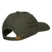 Rasta Heart Embroidered Unstructured Cap