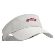 American Muscle Car Embroidered Cotton Twill Sun Visor