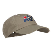 Australia Embroidered Low Profile Cap