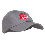 Arizona Football State Map Embroidered Unstructured Cap