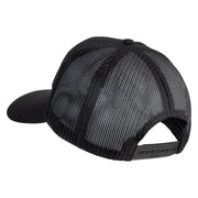 Marines Est. 1775 Patched Solid Cotton Twill Mesh Prostyle Cap - Black OSFM