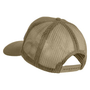 Marines Est. 1775 Patched Solid Cotton Twill Mesh Prostyle Cap - Khaki OSFM