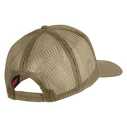 Marines Est. 1775 Patched Solid Cotton Twill Mesh Prostyle Cap - Khaki OSFM
