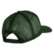Marines Est. 1775 Patched Solid Cotton Twill Mesh Prostyle Cap - Dark Green OSFM