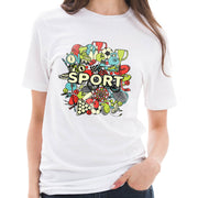 Sport Graphic Design Deluxe Jersey T-Shirt