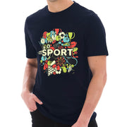 Sport Graphic Design Deluxe Jersey T-Shirt