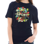 Sport Graphic Design Deluxe Jersey T-Shirt