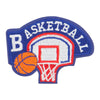 Basketball Embroidered Patches