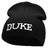 Halloween Duke Character Embroidered Short Beanie