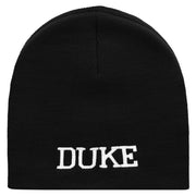 Halloween Duke Character Embroidered Short Beanie