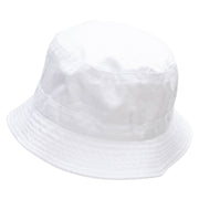 JFK Embroidered Bucket Hat - White OSFM