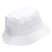 JFK Embroidered Bucket Hat - White OSFM