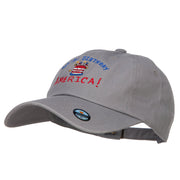 Happy Birthday America Embroidered Unconstructed Cap