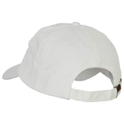 Alabama Camellia with Map Embroidered Unstructured Washed Cap