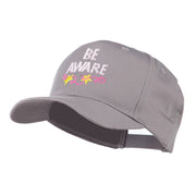 Be Aware Cancer Awareness Embroidered Cap