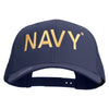 Licensed US Navy Embroidered Retro Trucker Cap - Navy OSFM