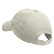 Bear Papa Low Profile Washed Cap - White OSFM