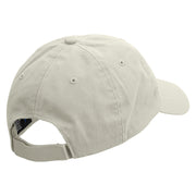 Bear Papa Low Profile Washed Cap - White OSFM