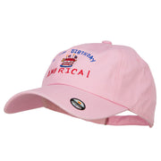 Happy Birthday America Embroidered Unconstructed Cap