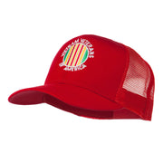 Vietnam Veterans Badge Embroidered Twill Mesh Cap