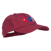 Cuba CUB Flag Embroidered Low Profile Cap