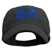 Bear Papa Low Profile Washed Cap - Black OSFM