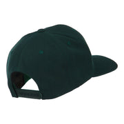 Basketball Embroidered Flat Bill Cap