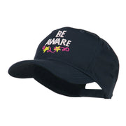 Be Aware Cancer Awareness Embroidered Cap