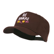 Be Aware Cancer Awareness Embroidered Cap