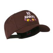 Be Aware Cancer Awareness Embroidered Cap