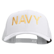 Licensed US Navy Embroidered Retro Trucker Cap