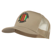 Vietnam Veterans Badge Embroidered Twill Mesh Cap