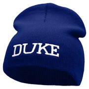 Halloween Duke Character Embroidered Short Beanie