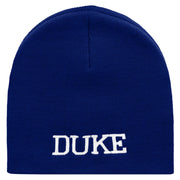 Halloween Duke Character Embroidered Short Beanie